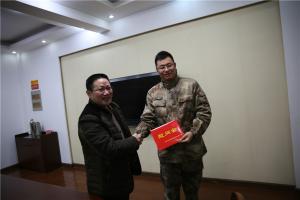 新春慰問送溫暖，共敘軍民魚水情
